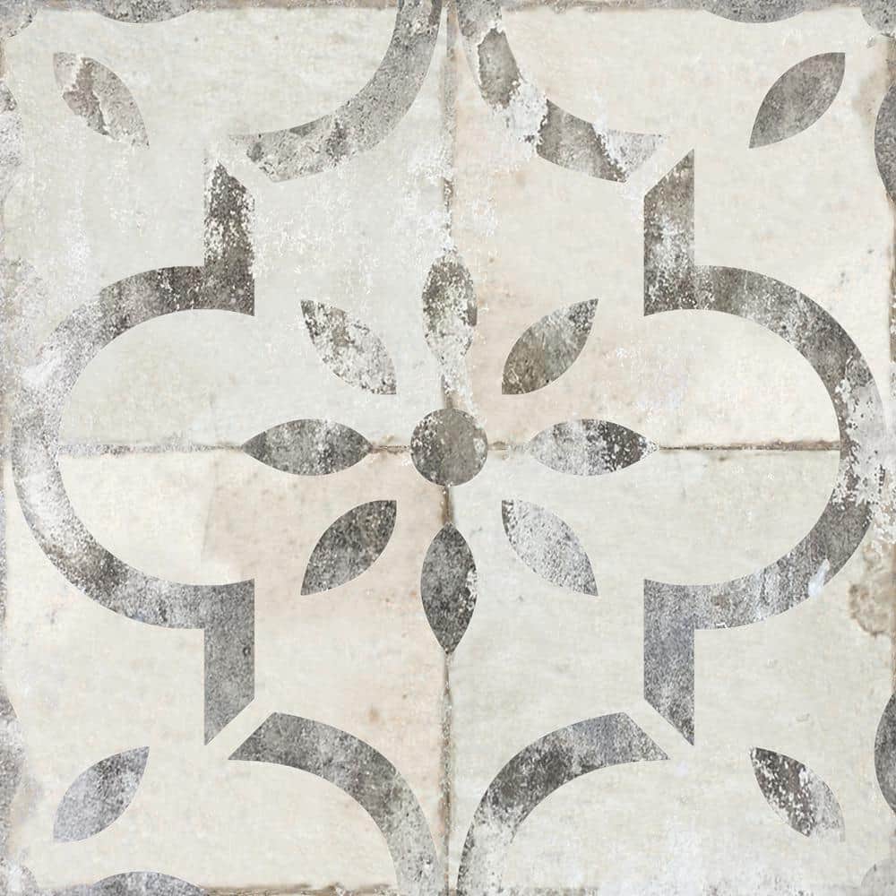 MI ALMA Grey R20 8 in. x 8 in. Vinyl Peel and Stick Tile (24 Tiles, 10.