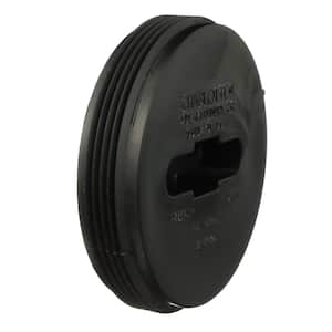 2 in. ABS DWV Flush Cleanout Plug