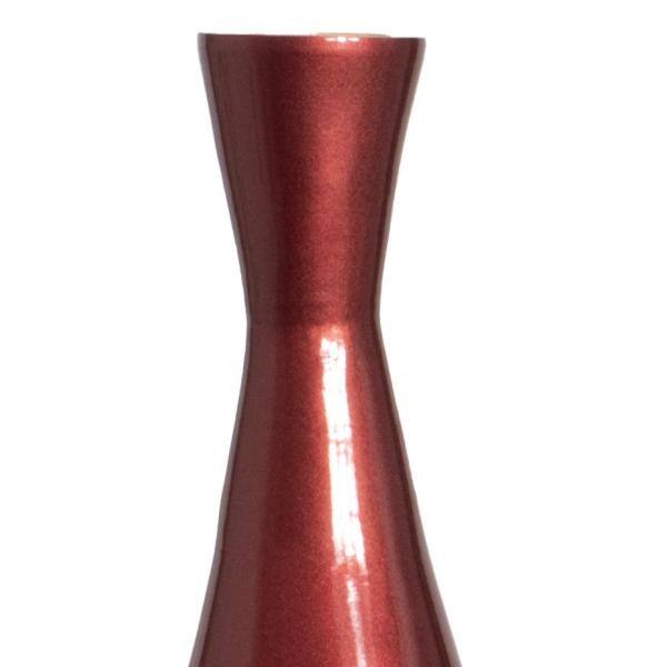 Uniquewise Tall 33 in. Modern Bamboo Narrow Trumpet Vase in Red Small QI003889.RD.S - The Home Depot