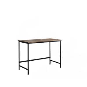 SignatureHome 40 in. W Grey Finish Frame Material Metal and Wood Computer Desk Dimensions: 41"W x 20" L x 30"H