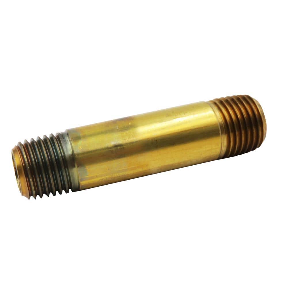 1/2 in. x 4 in. MIP Brass Nipple Fitting price history on PriceWatchPro