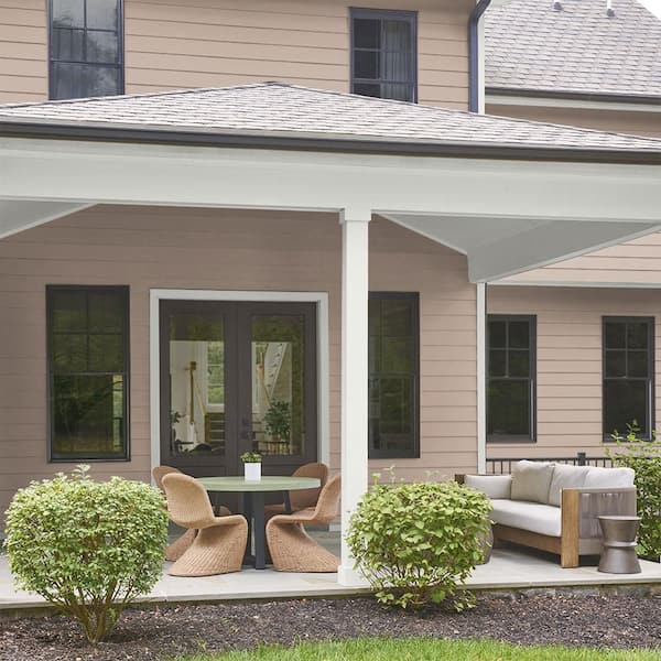 BEHR 1 gal. #N190-4 Rugged Tan Solid Color House and Fence