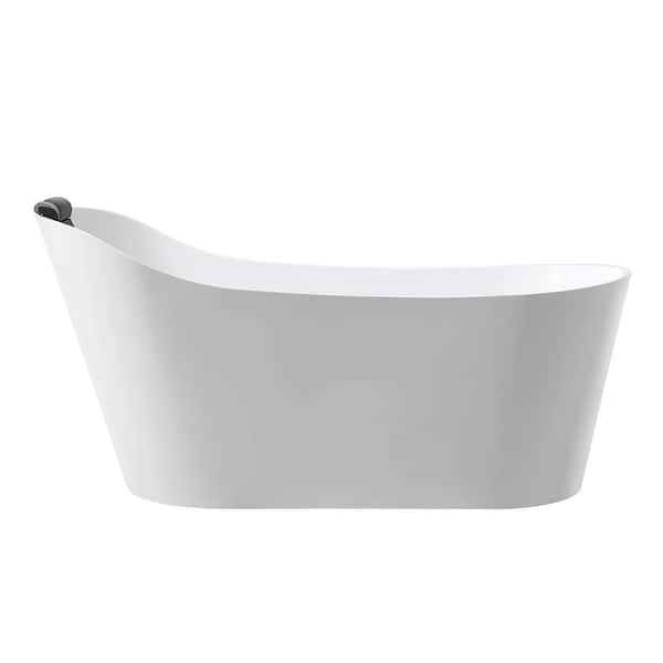 67 in. x 29.5 in. Right Drain Brushed Nickel Freestanding Whirlpool Bathtub Hydrotherapy Lighted Bath-16 Jets in White