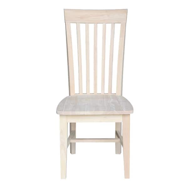 International Concepts Unfinished Wood, Unfinished Dining Room Chair Kits
