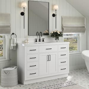 Hepburn 48 in. W x 21.5 in. D x 34.5 in. H Bath Vanity Cabinet without Top in White