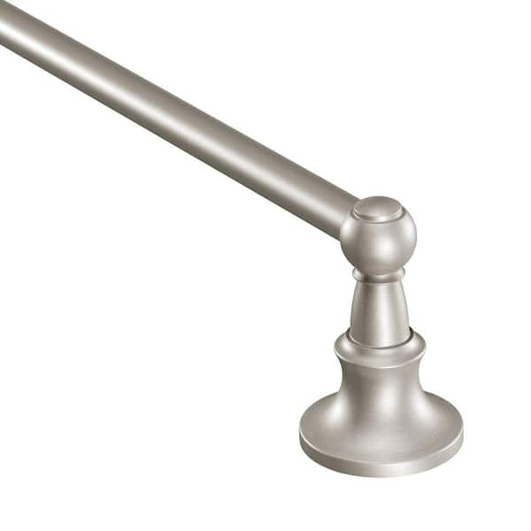 Home depot towel bars brushed online nickel