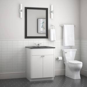 Foundations 3-Piece Bath Hardware Set in Chrome with Towel Ring Toilet Paper Holder and 18 in. Towel Bar