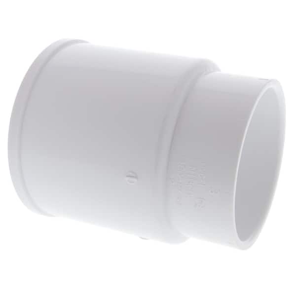 NIBCO 3 in. x 4 in. PVC DWV Hub x Spigot Soil Pipe Adapter Fitting