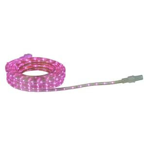 30 ft. 108-Light Pink LED Outdoor Christmas Linear Tape Lighting