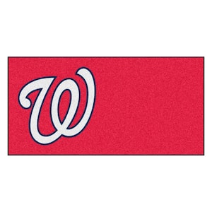 Washington Nationals Red Residential 18 in. x 18 Peel and Stick Carpet Tile (20 Tiles/Case) 45 sq. ft.