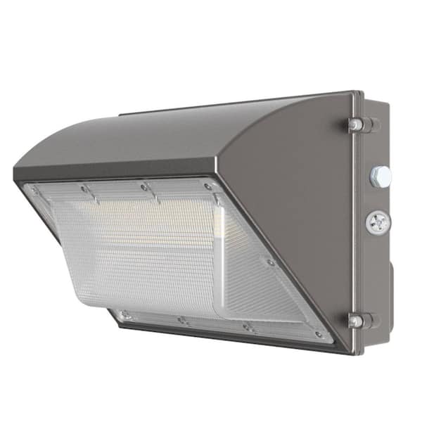 18,000 Lumens Dusk to Dawn 1000-Watt Equivalent Integrated LED Area Light Commercial Outdoor LED Wall Pack Light, 5000K