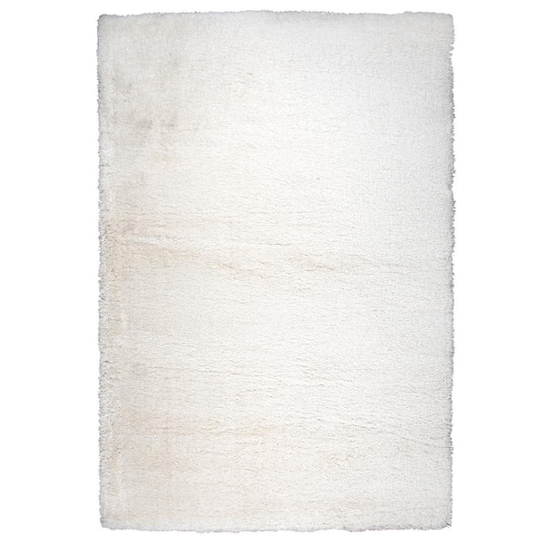 Unbranded Midnight Cream 5 ft. 3 in. x 7 ft. 3 in. Solid Area Rug