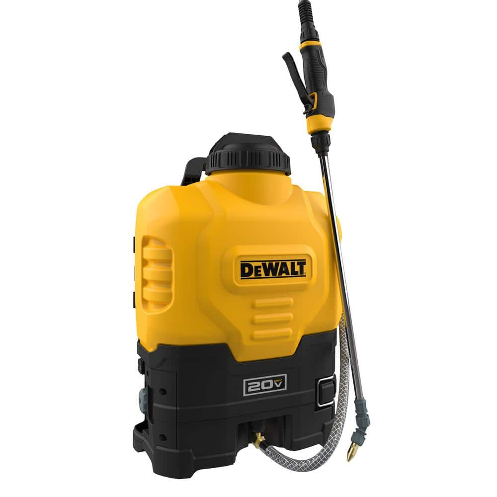 DEWALT Lithium-Ion Powered Battery Backpack Sprayer DXSP190681 The Home  Depot