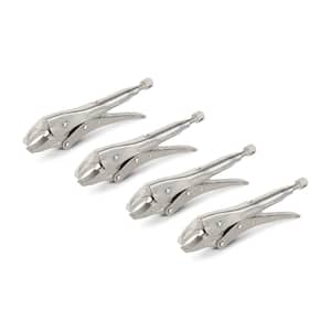 7 Inch Curved Jaw Locking Pliers (4-Pack)