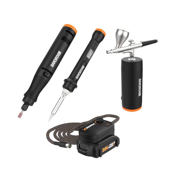 Worx MakerX 20-Volt Rotary Tool Kit 