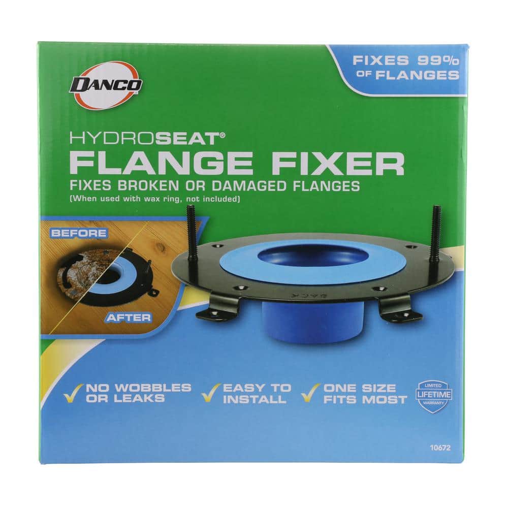 Danco Universal Black and Blue Toilet Flange Repair Ring