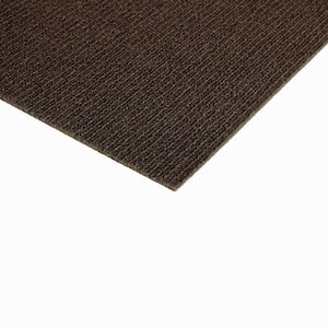 First Impressions - Mocha - Brown Commercial 24 x 24 in. Peel and Stick Carpet Tile Square (60 sq. ft.)