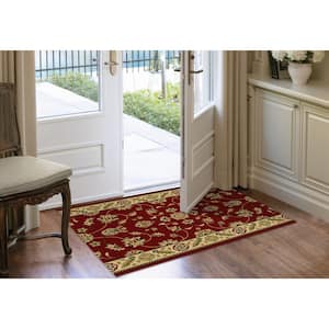 Crimson 1.5 in. x 30 in. Rug Runner Edge