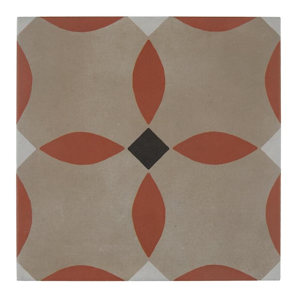 Marazzi D_Segni Monarch 4 in. x 4 in. Glazed Porcelain Floor and Wall Sample Tile
