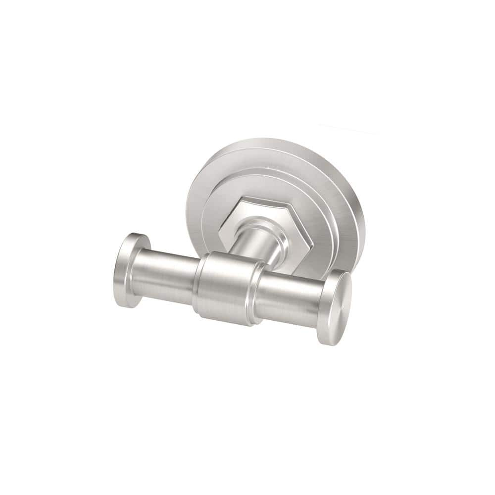 Gatco Lizzie Wall Mounted Knob Hook In Brushed Nickel (1-Pack) 5415 ...