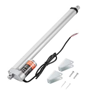 Linear Actuator 12-Volt, 16 in. High Load 330lbs. /1500N Linear Actuator, 0.19 in. /s Linear Motion Actuator