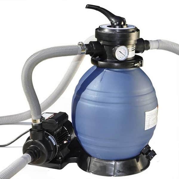 Phoenix 18 ft. Round 52 in. Deep Above Ground Pool Set