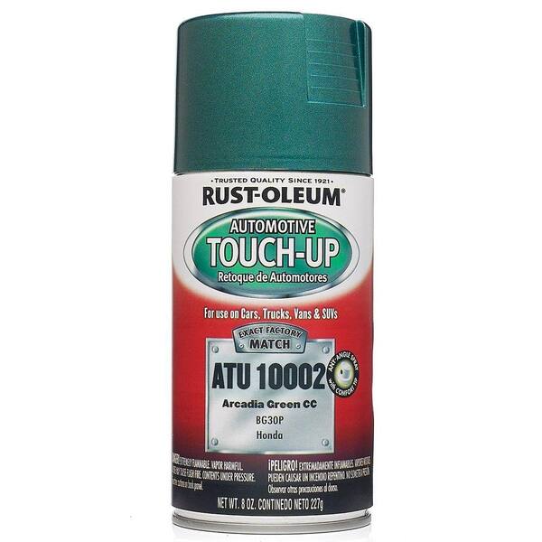 Rust-Oleum Automotive 8 oz. Arcadia Green Auto Touch-Up Spray (6-Pack)