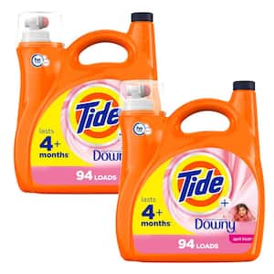 132 oz. HE Downy April Fresh Scent Liquid Laundry Detergent (94-Loads)(2 Pack)