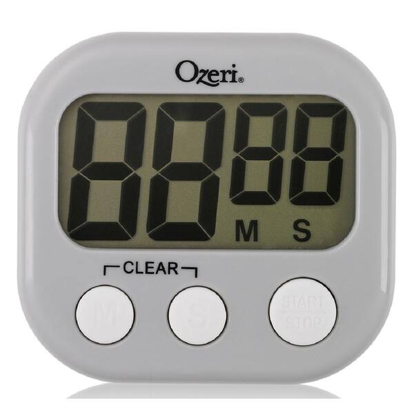 Ozeri Kitchen and Event Timer KT1-GR - The Home Depot