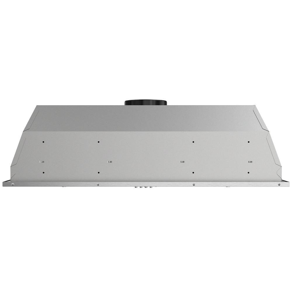 36-Inch Stainless Steel Convertible Insert Range Hood with Charcoal Filter