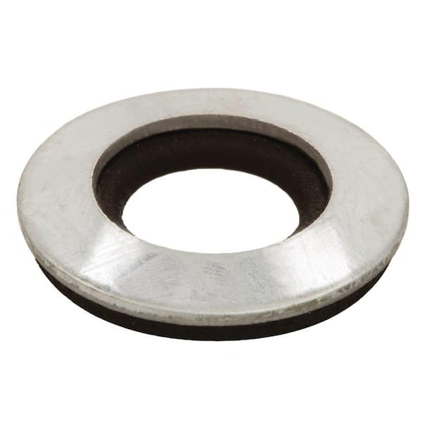 Crown Bolt 4-Pieces 1/4 in. Galvanized Bonded Sealing Washer