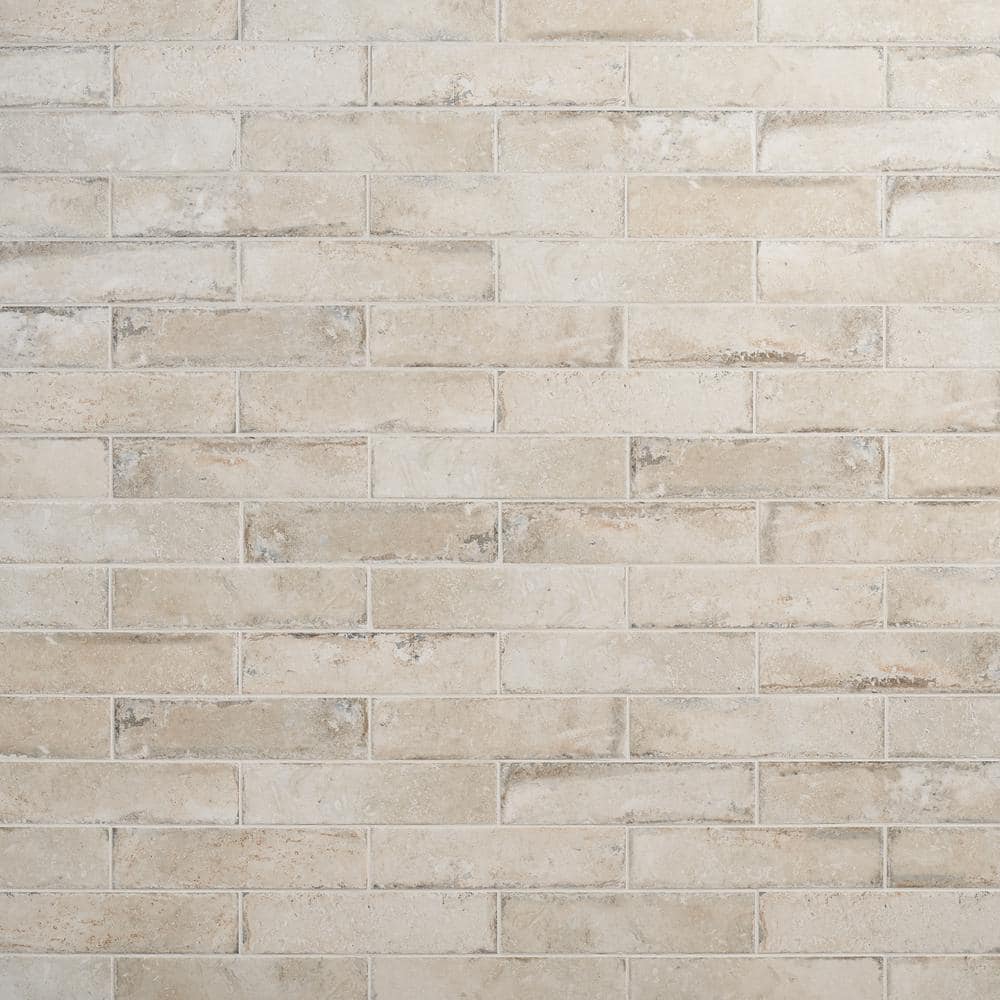 Ravello 3" x 12" Beige Natural Porcelain Wall and Floor Tile