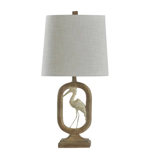 Stylecraft 22 75 In Distressed Light, Bird Table Lamp