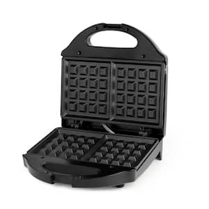 BLACK+DECKER 3-in-1 Black Morning Meal Station Waffle Maker and Grill  WM2000SD - The Home Depot