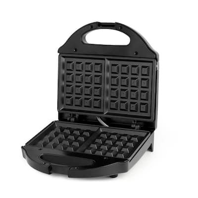 VEVOR 1750-Watt Commercial Round Waffle Maker 4-Waffle Stainless Steel  Nonstick Electric Muffin Machine Belgian Waffle Maker HFBJ4GYXHFL2206B1V1 -  The Home Depot