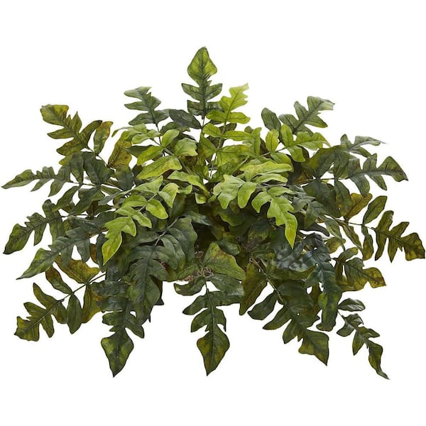 32 in. Green Holly Artificial Fern 1-Pack