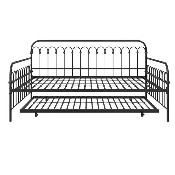 フライデー　friday 25冊セット Novogratz Black Full/Twin Bright Pop Metal Daybed with