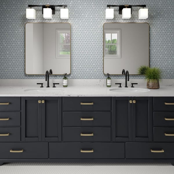 Starcastle Wonderstar 12 in. x 11 in. Glass Triangle Mosaic Tile (847.44 sq. ft./Pallet)
