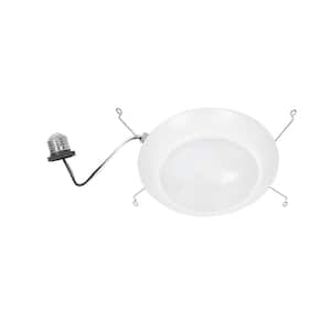 4 in. 2700K-5000K CCT Selectable 840 Lumens Dimmable Integrated LED Recessed Mount Ceiling Disk Light ( 6-Pack)