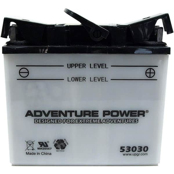 UPG Conventional Wet Pack 12- Volt 30 Ah Capacity J Terminal Battery