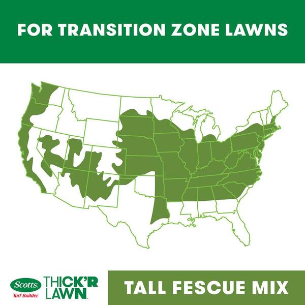 Turf Builder 12 lbs. 1,200 sq. ft. THICK'R LAWN Grass Seed, Fertilizer, and Soil Improver for Tall Fescue