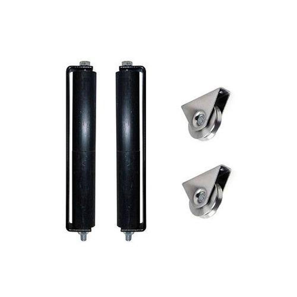 St. Louis Style Black Steel Sliding Driveway Gate with Opener