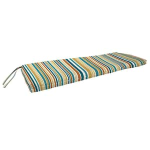 45 in. L x 17 in. W x 2 in. T Outdoor Bench Cushion in Boule Bog