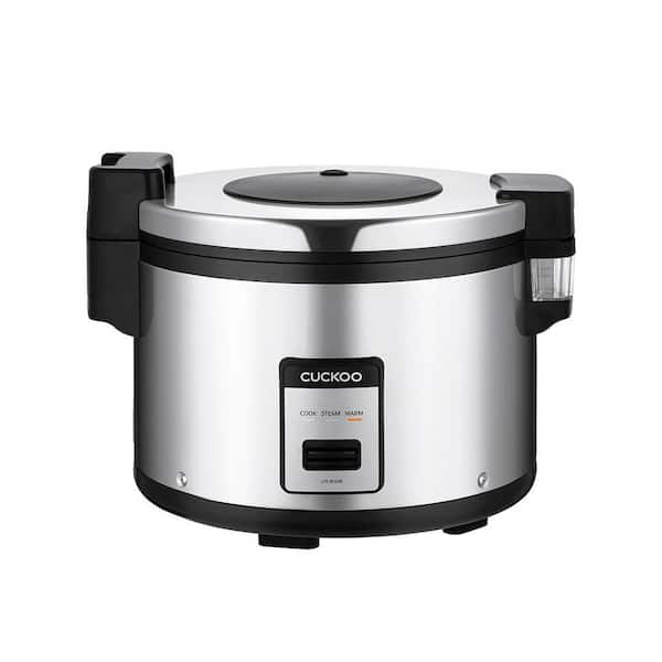 Cuckoo CR-3055 30-Cup (Uncooked)/60-Cup (Cooked) Large Capacity Commercial Rice Cooker and Warmer w/ Nonstick Inner Pot (Gray)