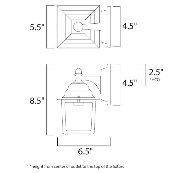 Builder Cast-Outdoor Wall Lantern Sconce