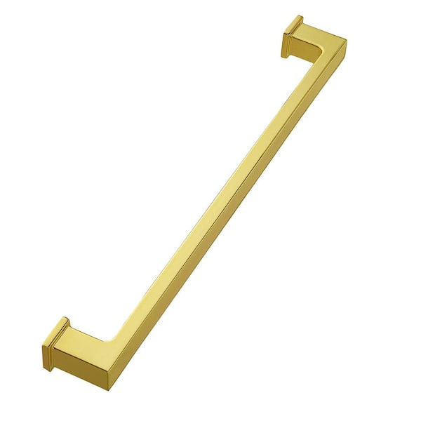 Sumner Street Home Hardware Chelsey 8 in. (203 mm) Center-to-Center Classic Polished Gold Bar Drawer Pull
