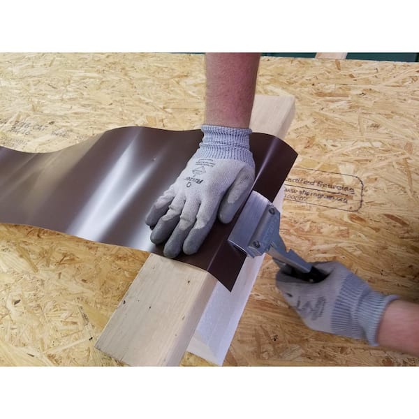 20 in. x 10 ft. Galvanized Steel Roll Valley Flashing
