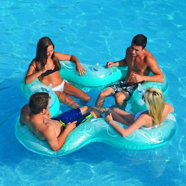 4 person fashion pool float