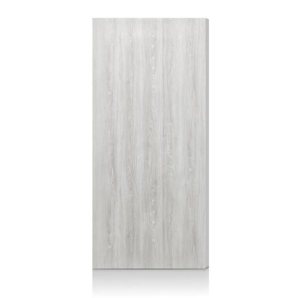 32 in. x 86 in. White Texture Flush Hollow Core Composite Interior Door Slab