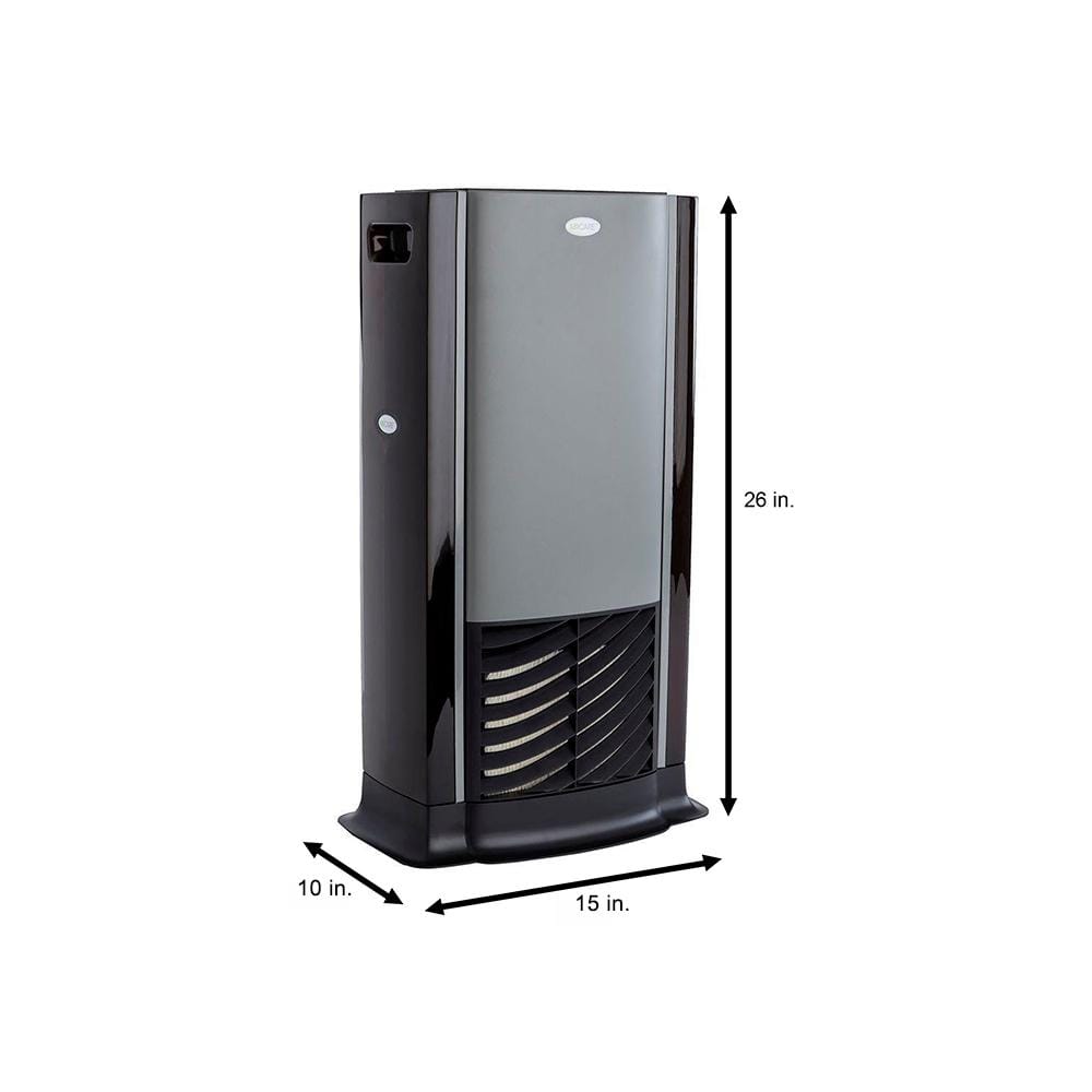 Titanium Tower Evaporative Humidifier with Dual Tanks